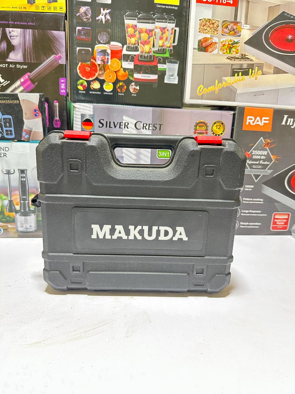 MAKUDA Lithium Cordless Drill & Screwdriver 21V - Double Battery - Two Speed Brush less Motor