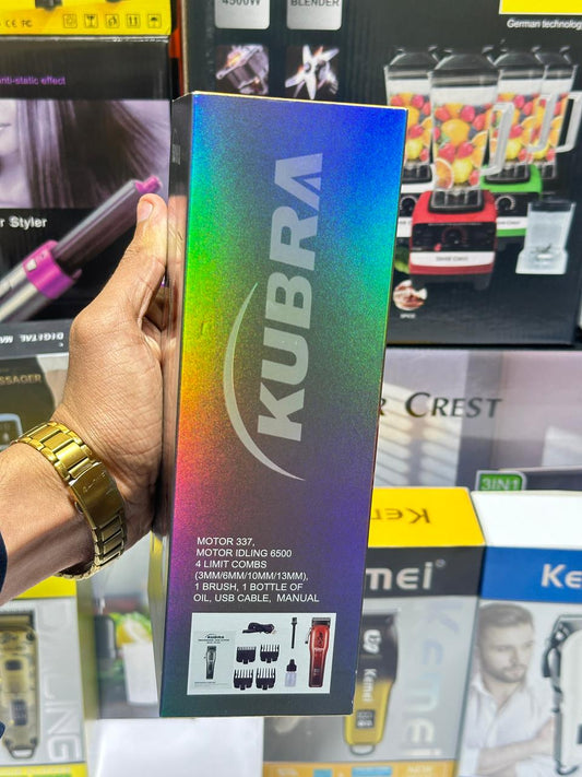 Kubra Powerful Hair Clipper and rechargeable hair clipper