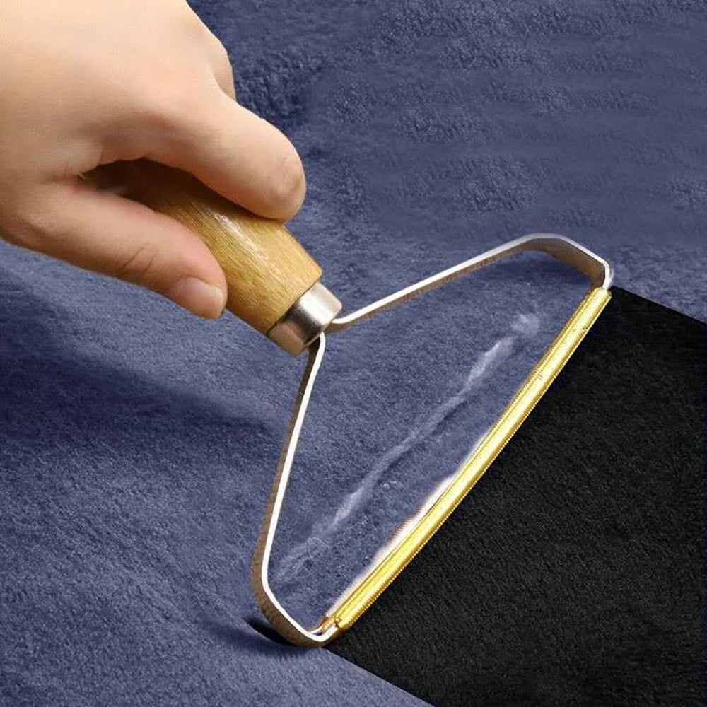 Woode lint remover Fluff Removing Roller Portable Lint Remover Fuzz Clothes Shaver