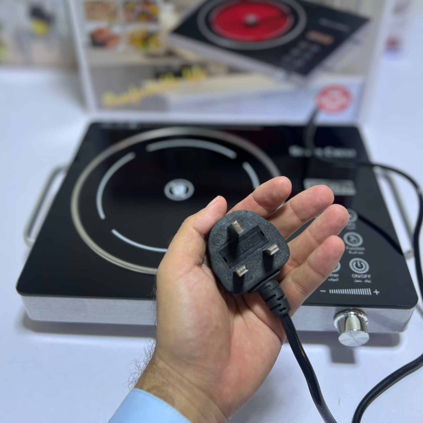 Silver Crest 3500W Ceramic Cooker | Ring Glass Design Electric Stove Cooktop