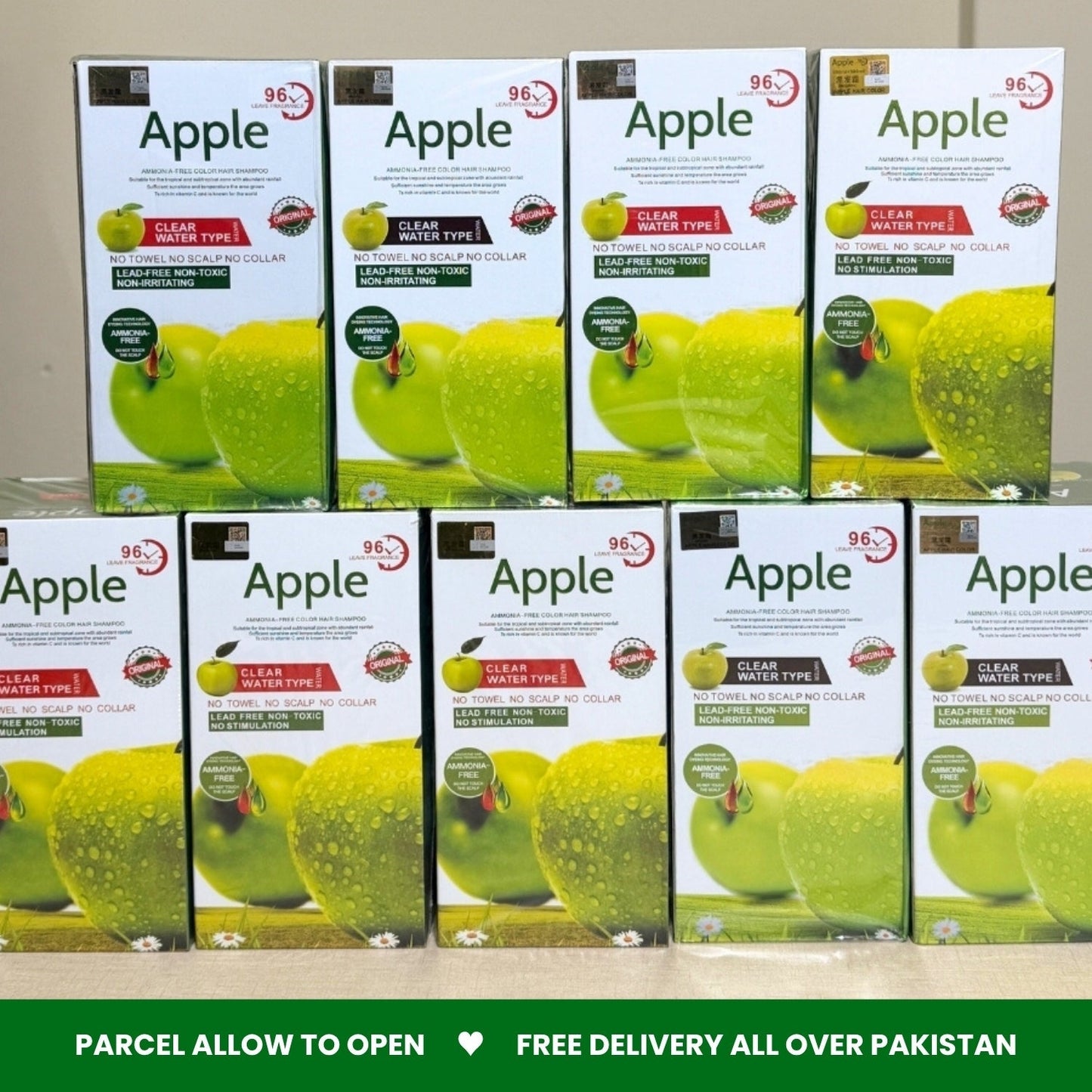 Apple Hair Color | Original | Ammonia-Free | 2x 500ML