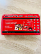 46 pcs Socket Wrench Set 1/4