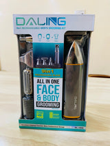 Daling 9-in-1 Rechargeable Men's Grooming Set – Shaver, Electric