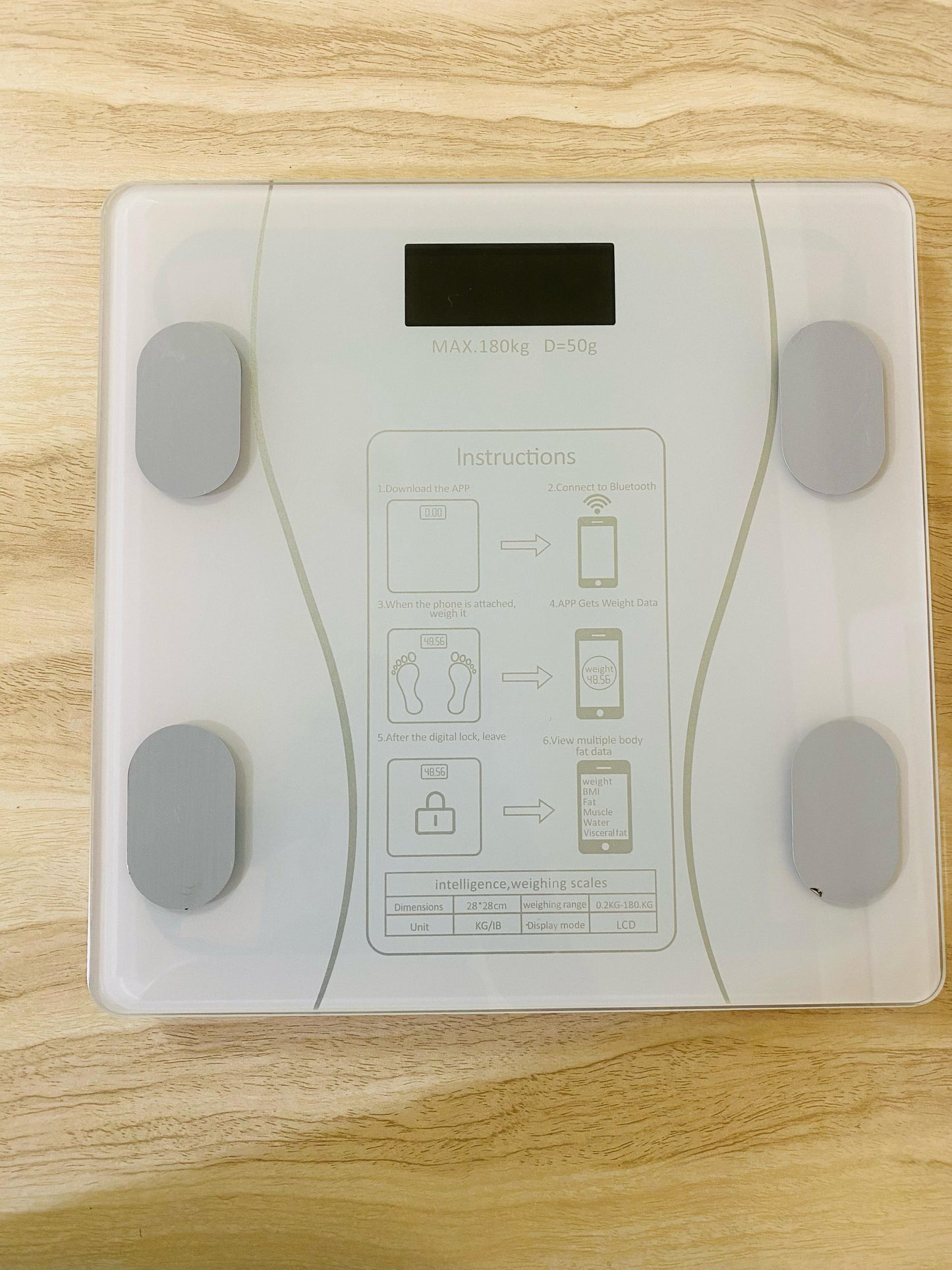 180kgs Human Body Weighing Accurate Health Scale Portable Home Intelligent Electronic Scale Fashion Weight Scale Analog Digital Weight Machine for Body Machine Digital Weight Machine Body weight Machine