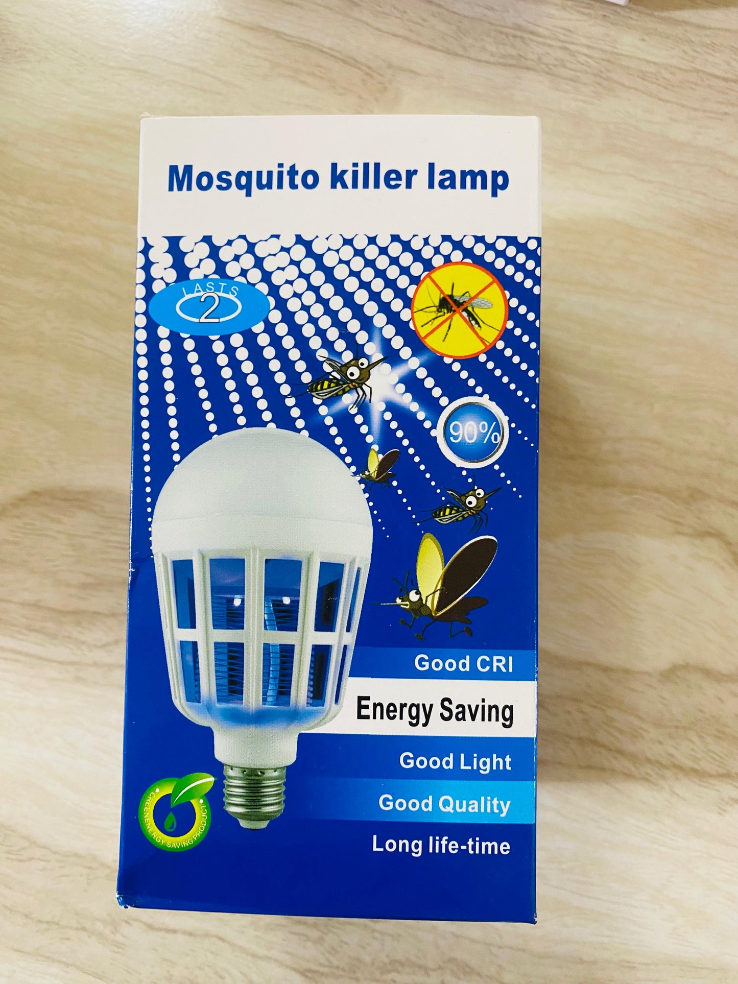 2 in 1 Mosquito Killer Lamp UV Led Electronic Insect & Fly Killer for Indoor and Outdoor
