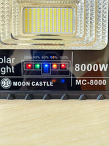 Solar Rechargeable Split light with 5 meter long wire and solar plate