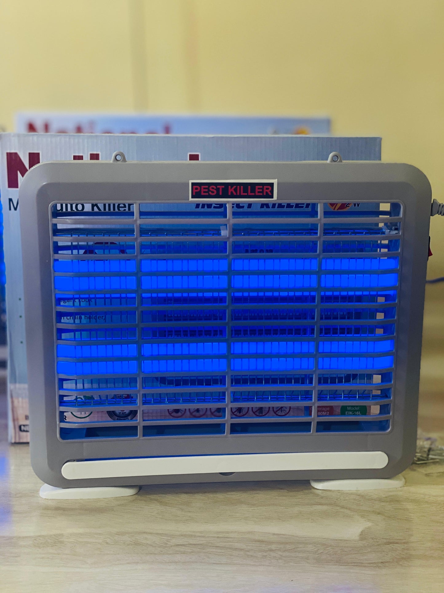 220V 2W Mosquito Killer Lamp LED Lamp Insect Killer Bug Zapper Anti Mosquito Trap Pest Flies Repellent Home Pest Control Lamp