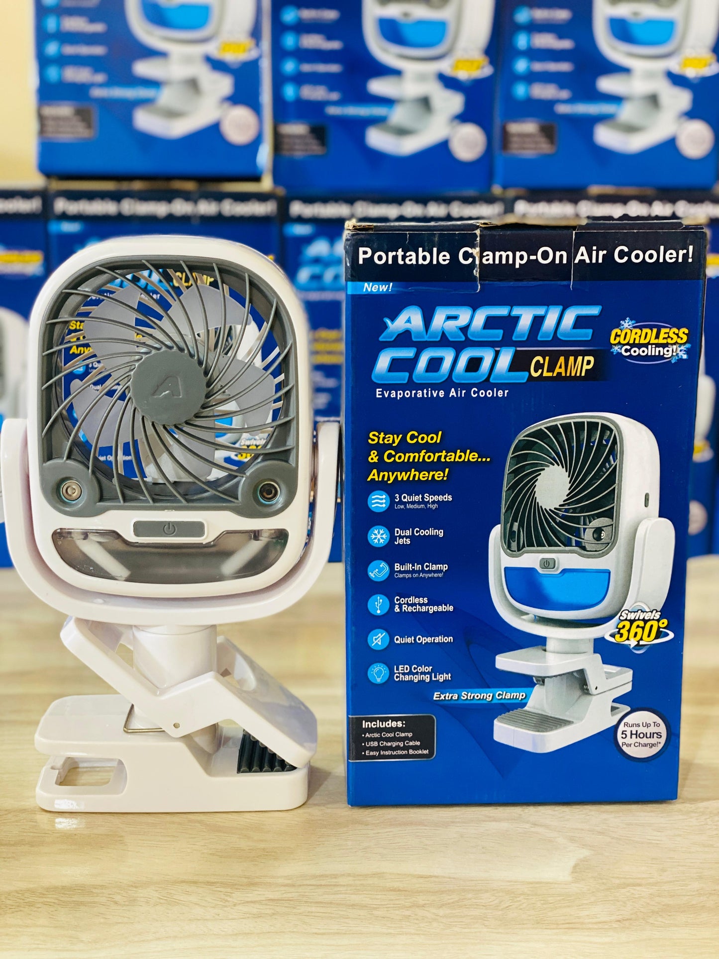 Arctic Cool Portable Clamp On Air Cooler
