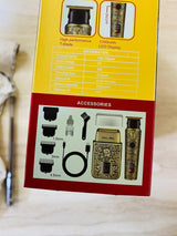 Daling 0027 professional king style grooming kit with all parts and accessories