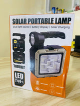 Solar Portable Lamp with Toolkit - Lot Imported