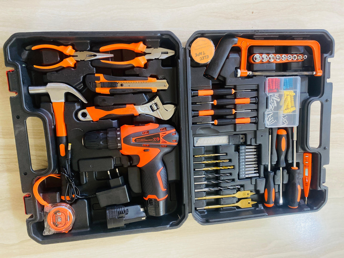 Commercial use 117 pcs drill machine set 36V