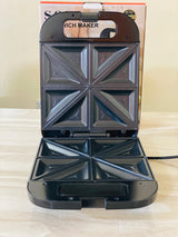 SOKANY SK-08102 Sandich Maker With Non-Stick Coated Heating
