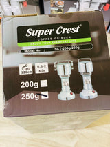 Super Crest Electric Powerful Powder Grinder and Cereal Grinder 250g All Metal
