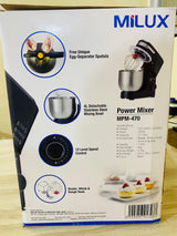 MILUX Dough Maker | Stand Mixer MPM-470