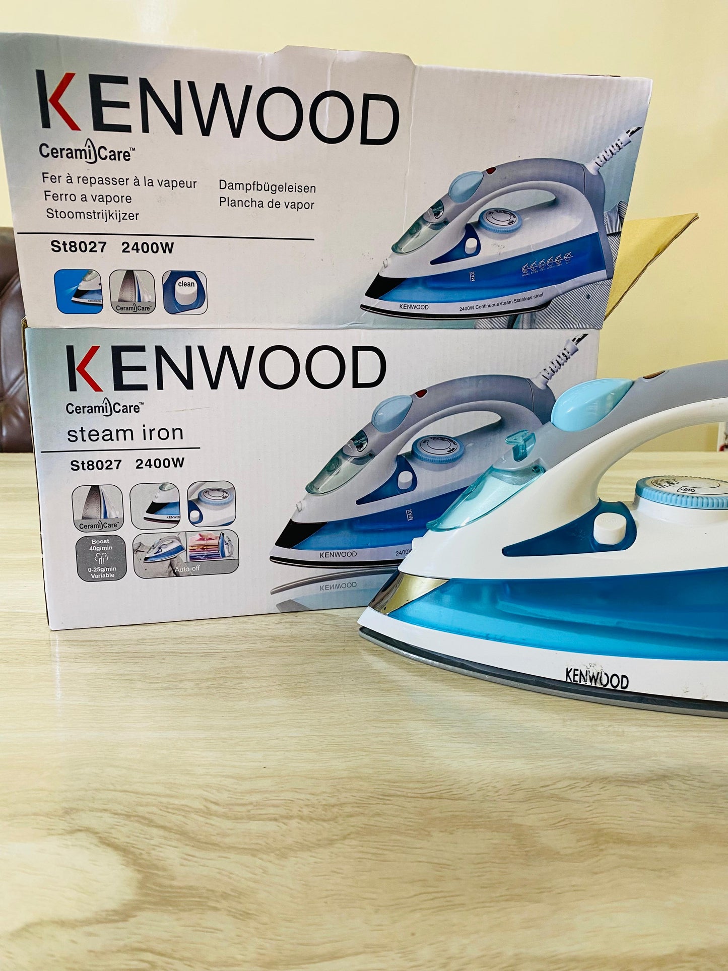 Kenwood ST8027 Steam Iron – 2400W
