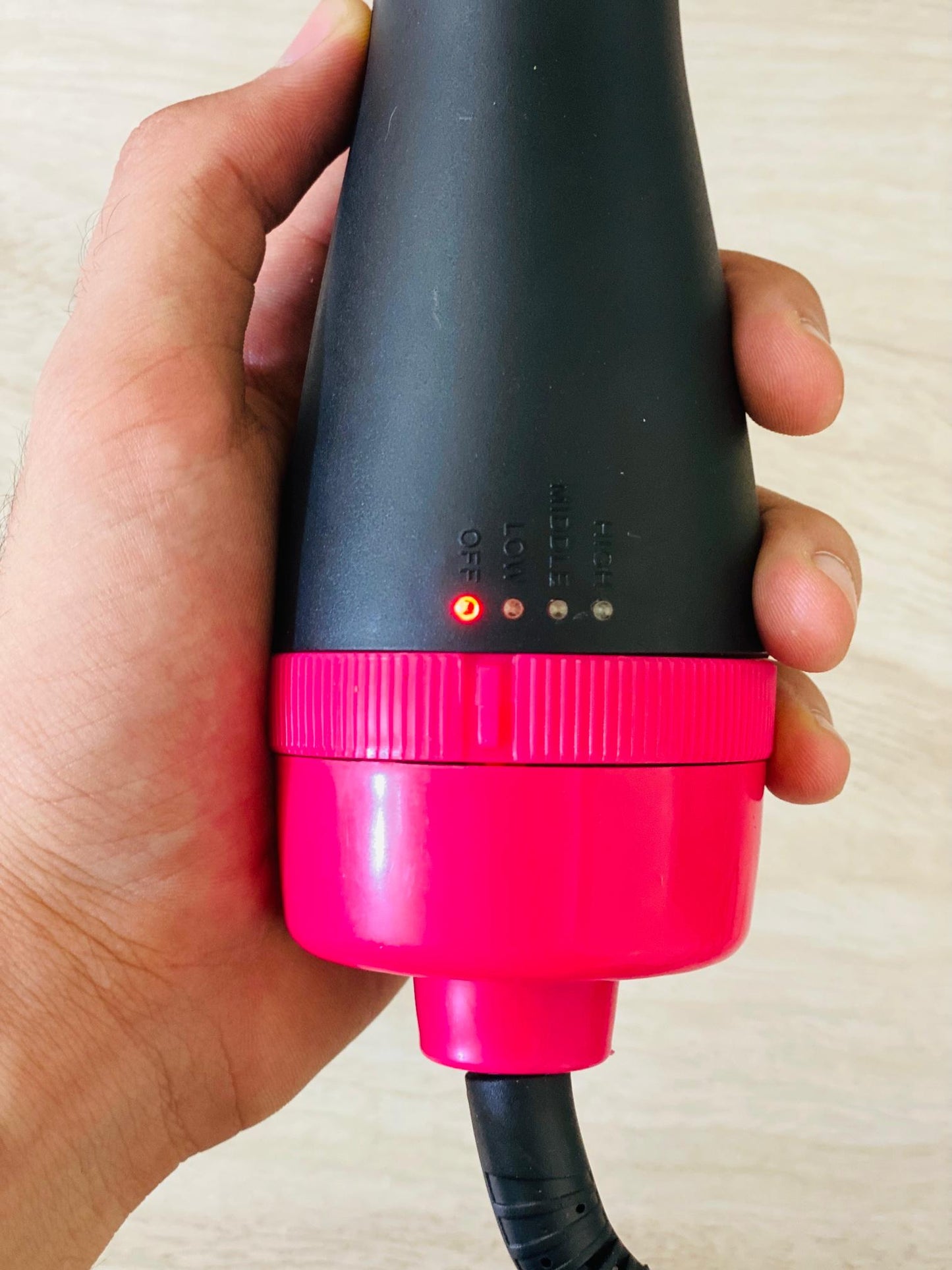 One Step Hot Air Brush -Hair Dryer