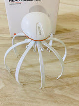 Electric Head Massager Rechargeable Jelly Fish Design 8 Nodes Scalp Massager