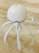 Electric Head Massager Rechargeable Jelly Fish Design 8 Nodes Scalp Massager