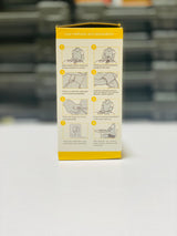 Yellow Electronic Blood Pressure Monitor 6V-DC