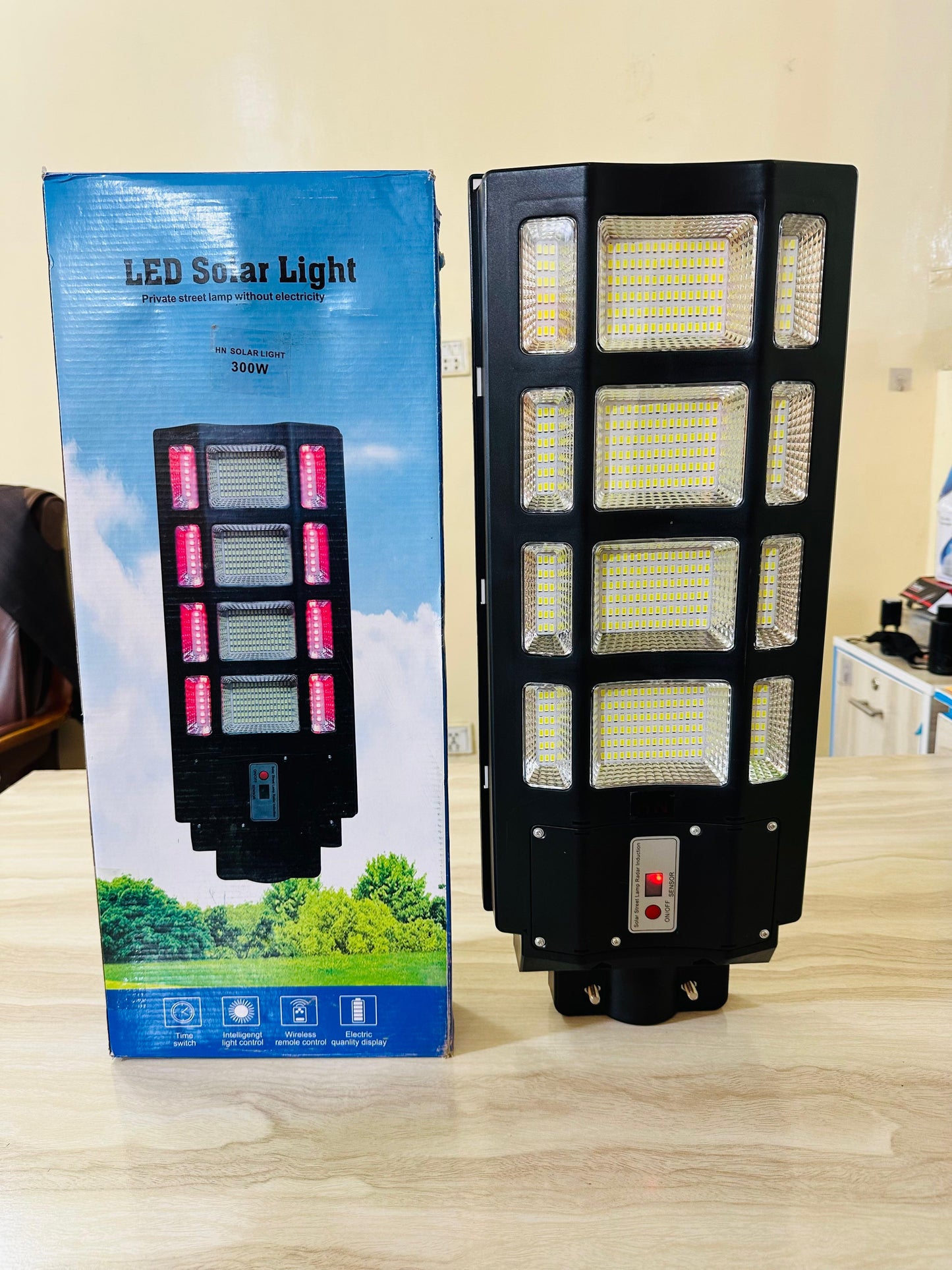 LED Solar Light – Energy Saving Outdoor Lighting 300W