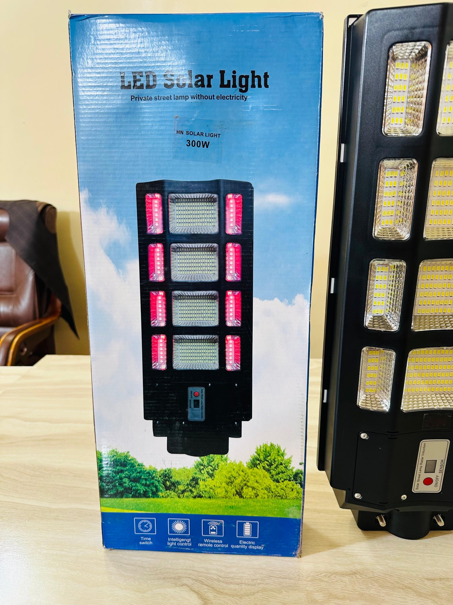 LED Solar Light – Energy Saving Outdoor Lighting 300W