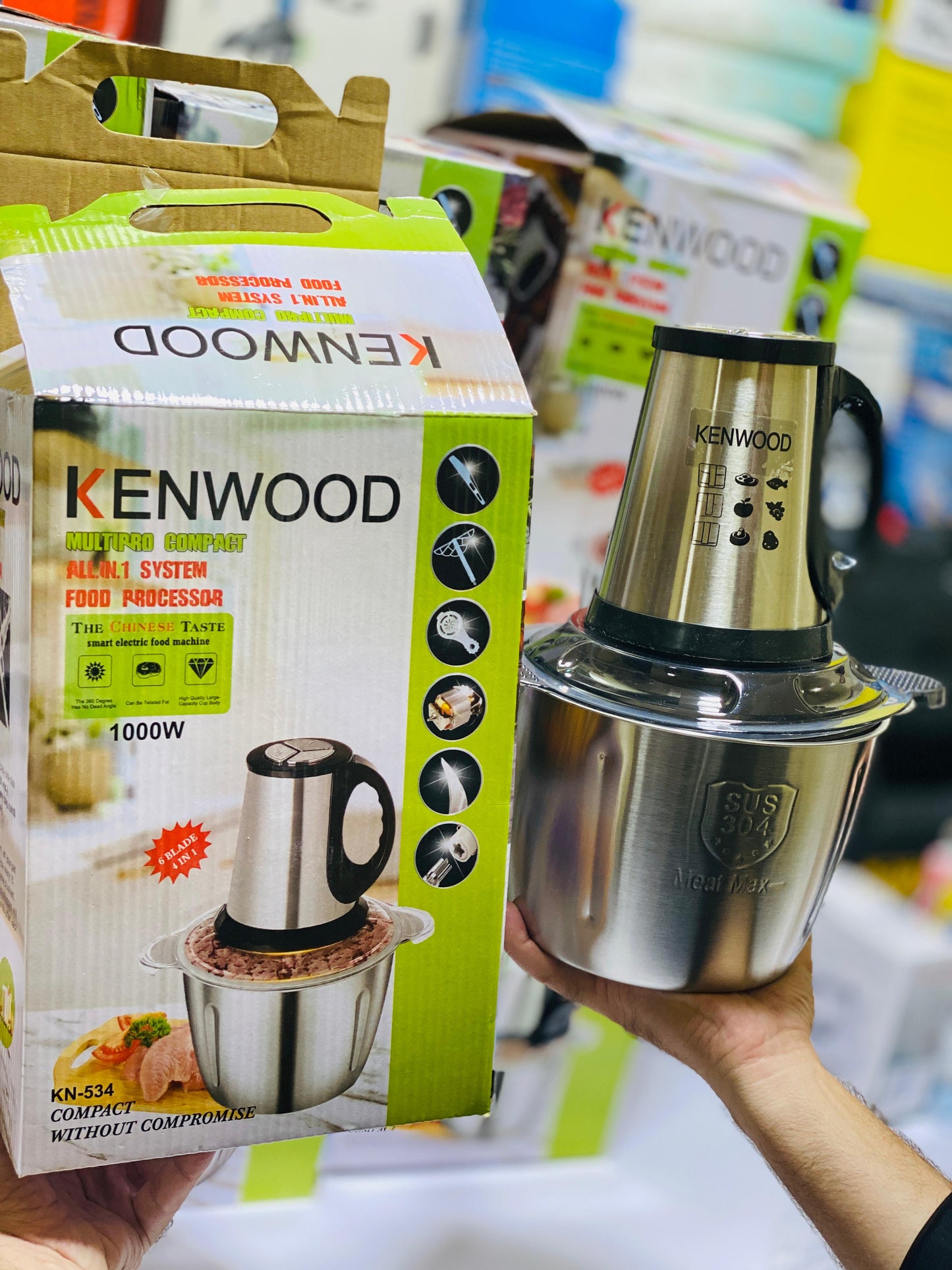 Kenwood 4 in 1  3 litre Chopper | Lassi Maker | Egg separater