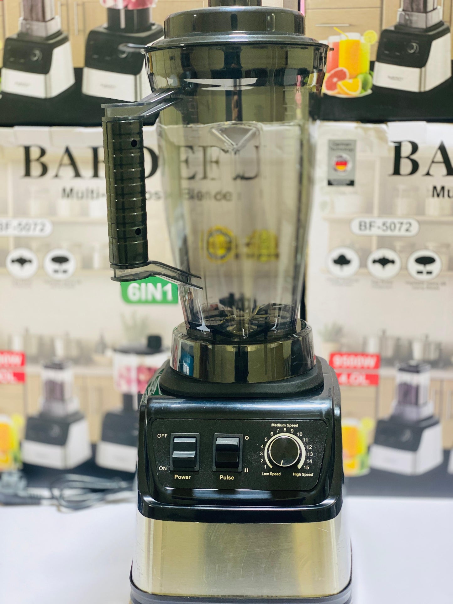 Bardefu 6 in 1 Juicer | Blender | orange presser | chopper | Grinder