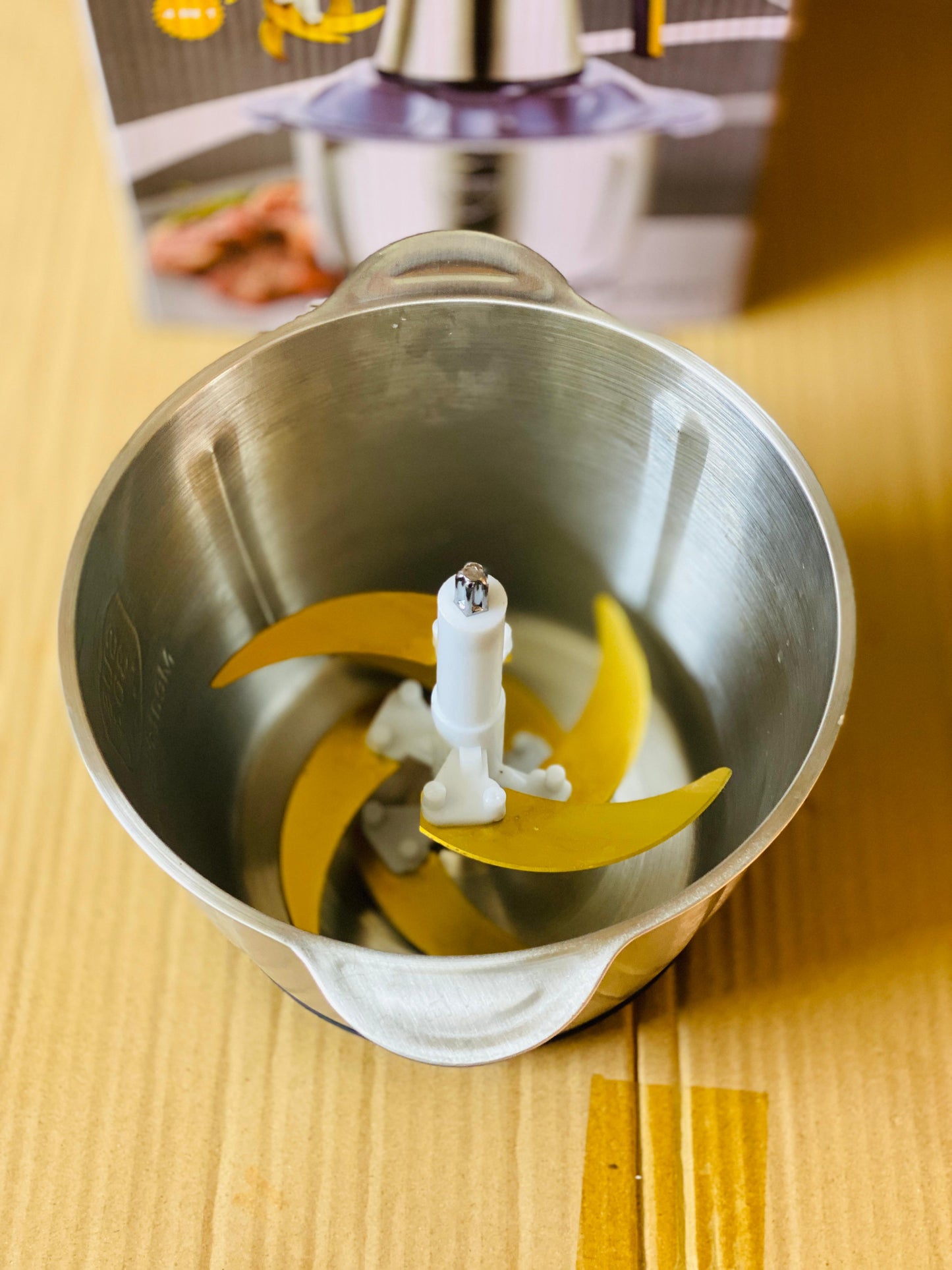 Silver Crest 4 in 1 - 3 litre Chopper | Lassi Maker | Egg separater | Dough Mixer