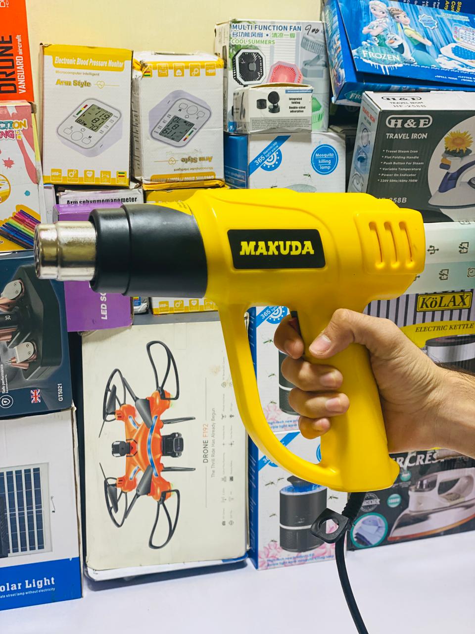 Hot Air Gun Industrial Type / 2000W High And Low Temperature Adjustment Hot Air Gun, Blow Gun, Drying Gun