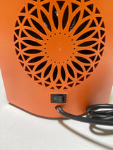 Durable heater 950W/600W Electric Heater, 3s Portable Fan Heater Fast Heating with Timer Adjustable Thermostat Personal Fan heater (Color : Orange) WooJenn