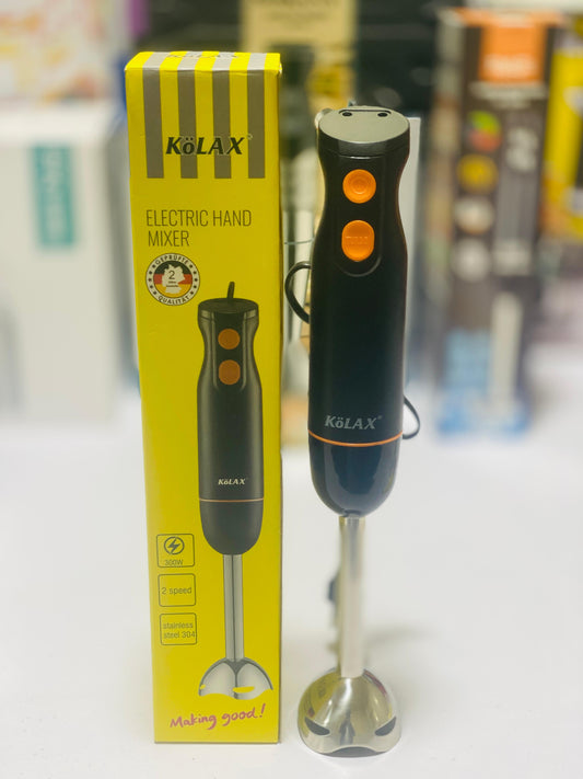 KOLAX Hand Blender Machine - Electric Beater - Juicer Blender Machine - Chopper Machine - 2 Sharp Stainless Steel Blades - Mixer - Handblender