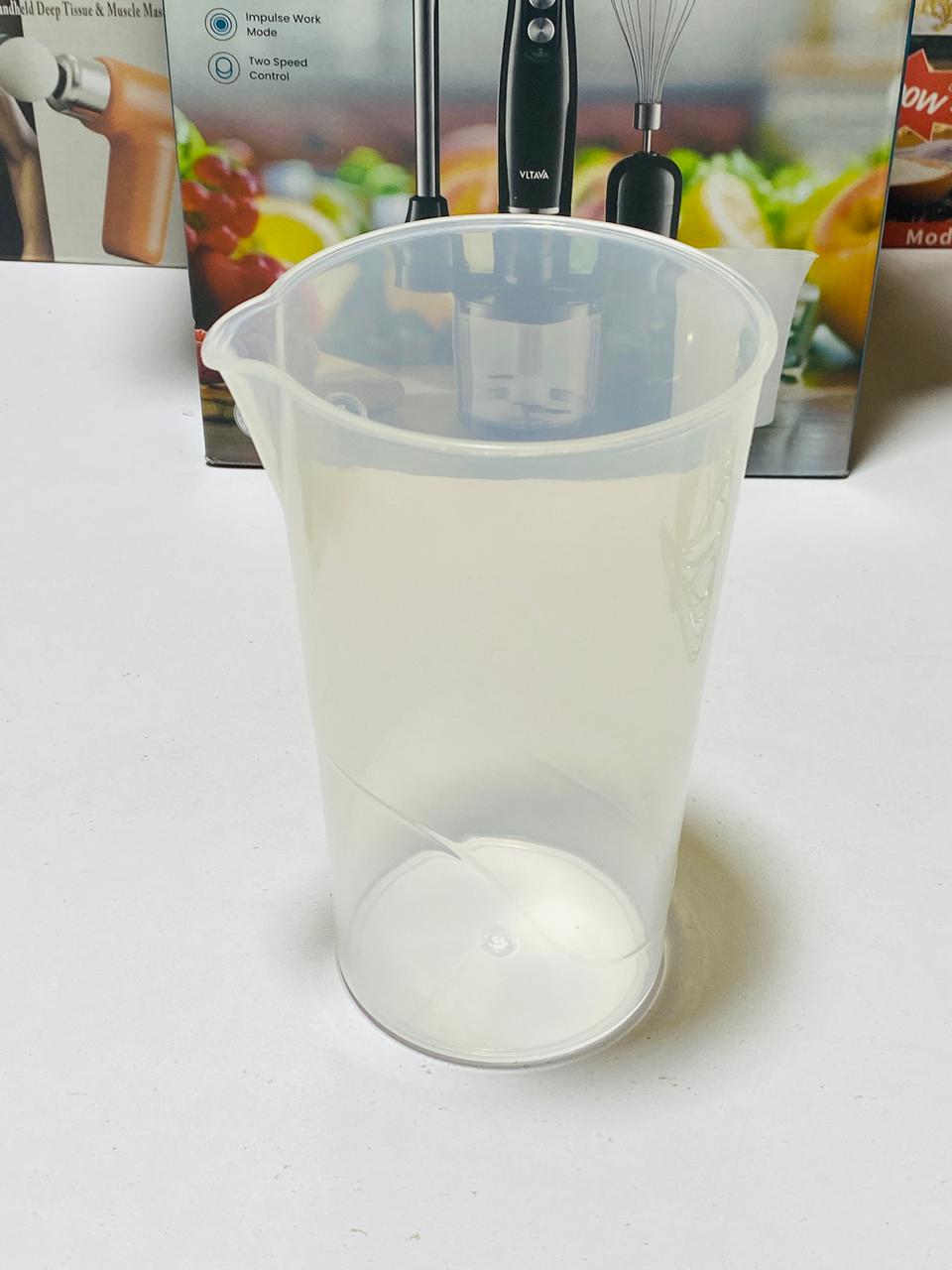 4 in 1 Hand Blender set with whisker chopper jar