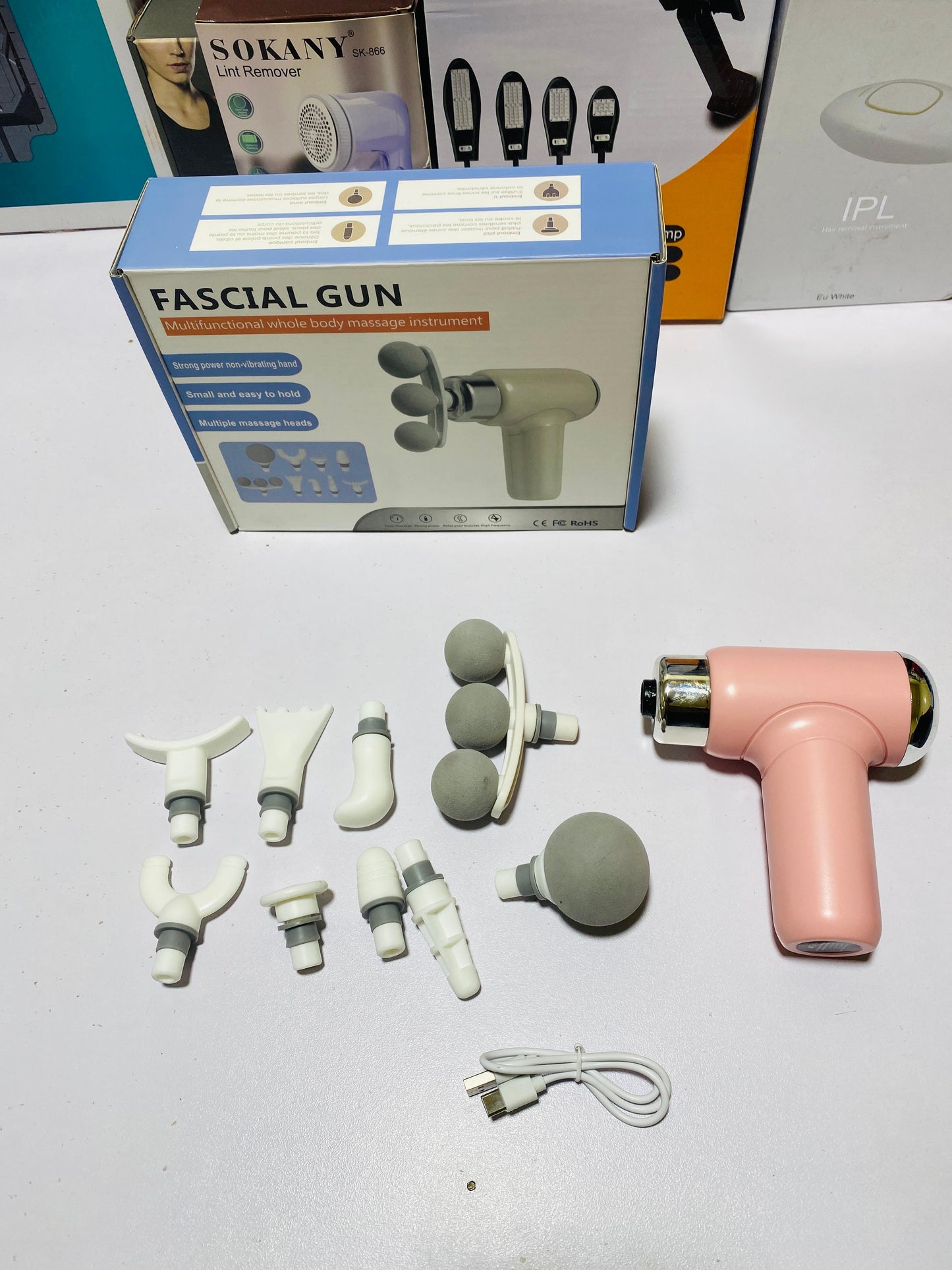 3 Headed Massage Machine