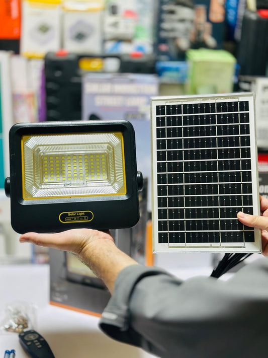 IP65 100 Watt Solar Split Farm Light | Exteral Solar | Remote Control | IP65