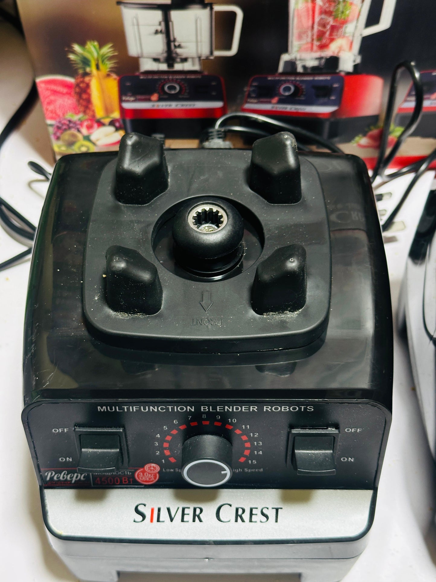 Silver Crest 3 in 1 Juicer | Chopper | Grinder | Fused switch | Made in Germany