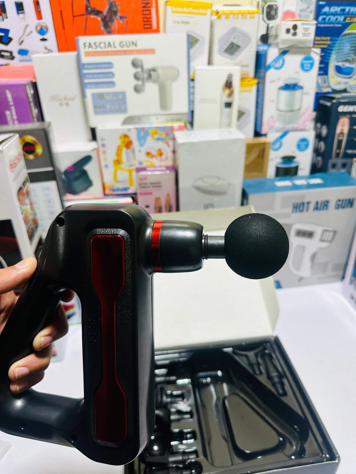 8 in 1 Massager | Digital Display | Rechargeable | BlueIdea