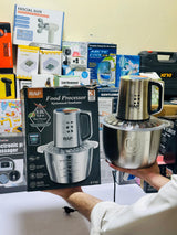 RAF 5 litre Chopper | 6 stepping Blades | 600 watts | 3 speeds | 3 years warranty