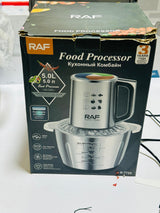 RAF 5 litre Chopper | 6 stepping Blades | 600 watts | 3 speeds | 3 years warranty