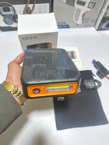 CX‑319 12 V 8000 mAh Portable Car Jump Starter Power Bank USB Air Pump & Flashlight
