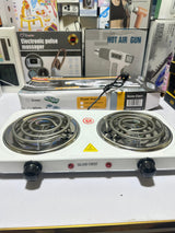 Electric Stove ( double ) & Hot Plate Cooker – Uniform Heating 2000W