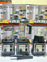 Silver Crest 3 in 1 Blender | Chopper | Grinder | Blender | 3 plug switch | 12 Months Warranty | 3 in 1 Juicer