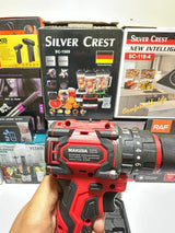 MAKUDA  Lithium Cordless Drill & Screwdriver 21V - Double Battery - Two Speed Brush less Motor