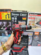 MAKUDA  Lithium Cordless Drill & Screwdriver 21V - Double Battery - Two Speed Brush less Motor