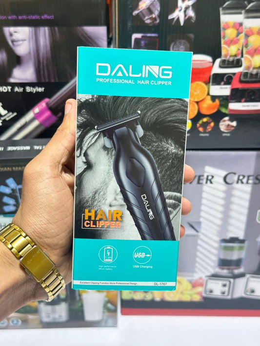 Daling DL-1767 Professional Hair Clipper for Men – Precision Rechargeable Grooming Tool