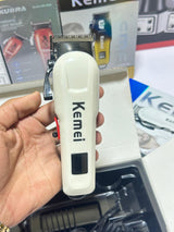 Kemei KM-809A Professional Electric Hair Clipper Rechargeable Men's Trimmer LCD Haircut Machine Barber  Shaver