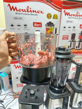 MOULINEX 8 in 1 Juicer Blender | Citrus Juicer | Chopper | Grinder | French Lott | 12 years international Warranty
