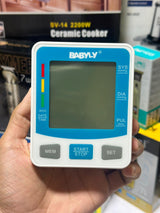 BABYLY WHO Approved BP monitor | Blood Pressure Machine| Cells operated - Plug & Play