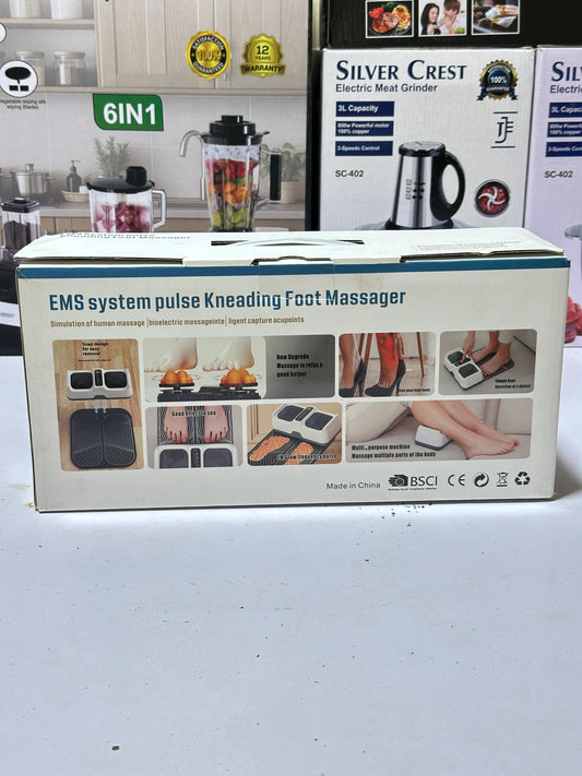 EMS Foot Massager | Pulse Massager | Foot kneeding Massager | Rechargeable | 2 in 1 imported