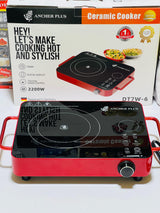 Ancher plus Hotplate | 2200 Watt | Original Ancher plus | integrated Fuse.