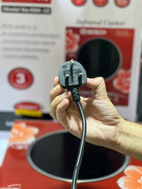 Bosch Infrared Cooker | 3500 Watts | Integrated Fuse | 3 Year International Warranty | 85% Energy Saving